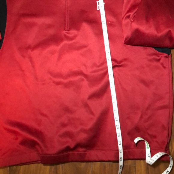 Men’s Nike Golf Red Jacket Half ZIP Size XL - Picture 3 of 8